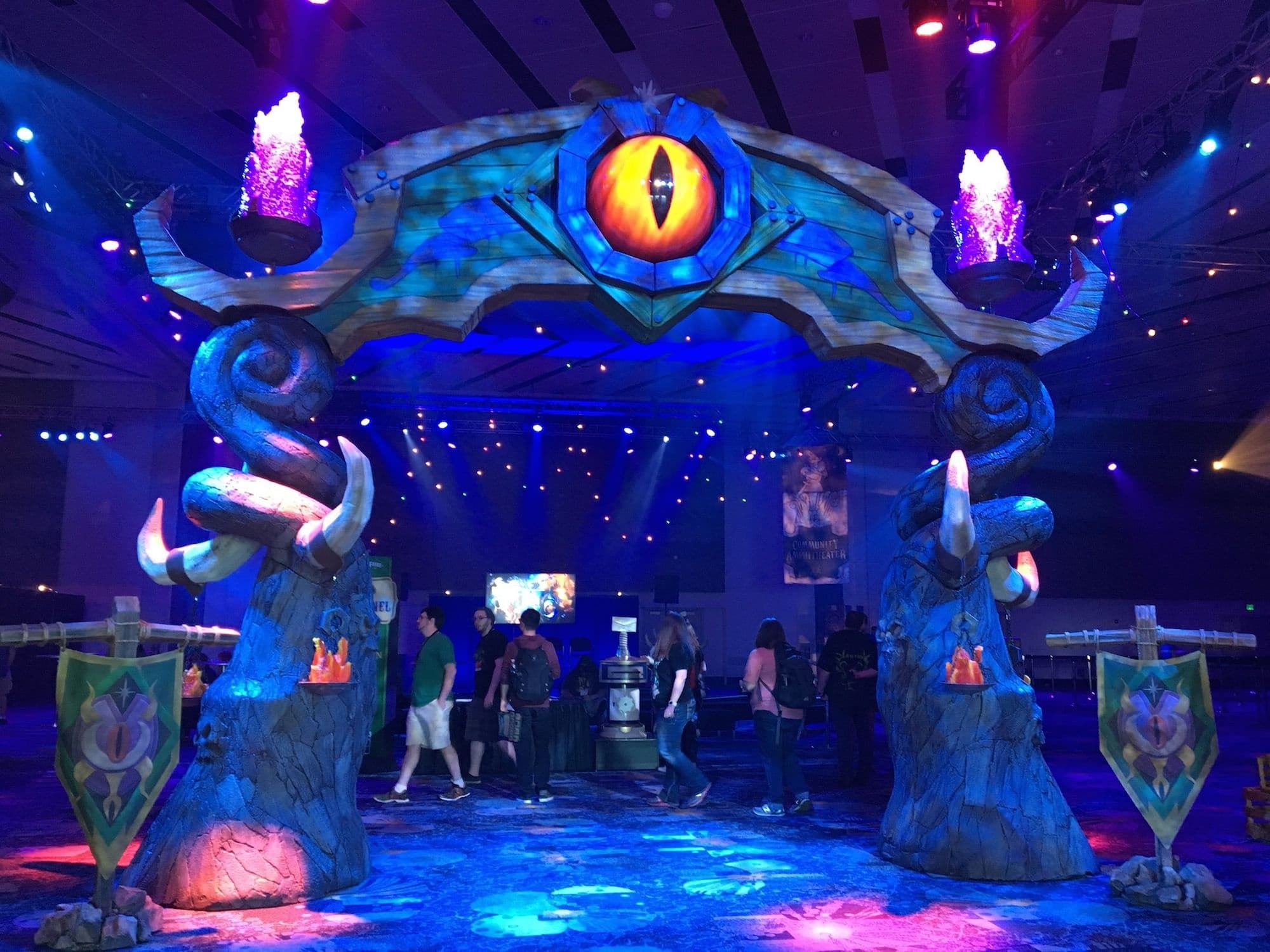 Darkmoon Faire entrance at BlizzCon
